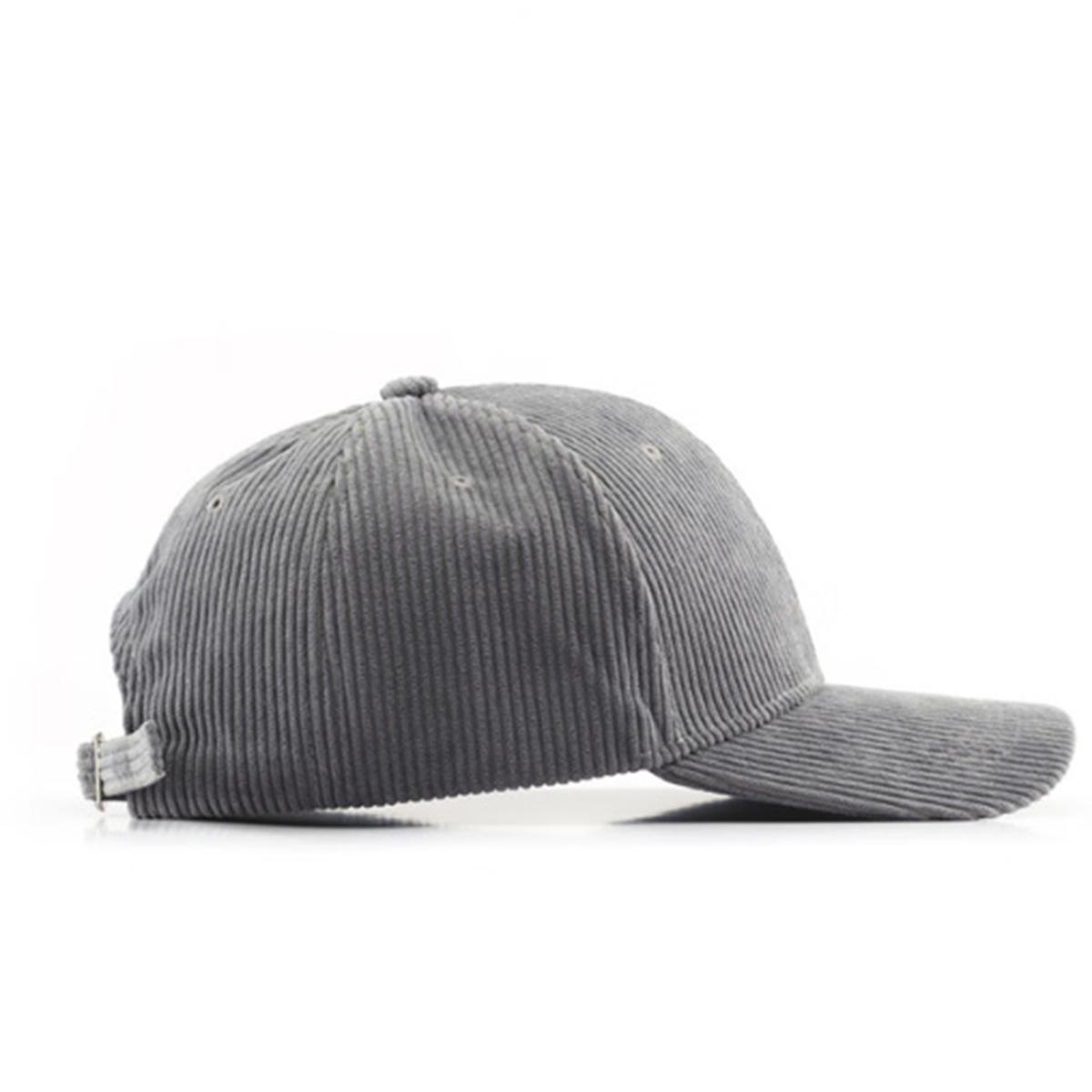 

Men s Hats 2026 New Versatile Corduroy Autumn and Winter Baseball Caps for Teenagers, Couples, Students, Women s Outdoor Sports Caps for Hiking серый