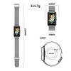 Stainless Steel Metal Loop Strap for Samsung Galaxy Fit 3 Smartwatch Bracelet Correa for Samsung Galaxy Fit 3 Watchband Strap