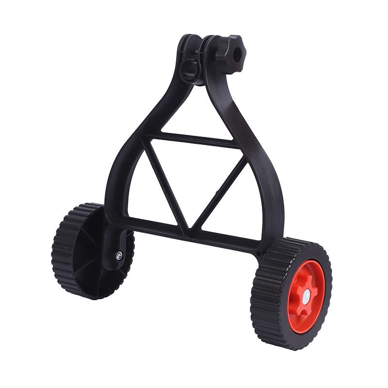 Household Grass Brush Cutter Wheel Manual Grass Trimmer Lawn Mower Wheels Weed Whacker Wheels Universal Garden Accessories