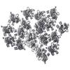 20pcs Craft Gifts Silver Sheep Metal Charms Pendants Mini 0.7inch Antique Cute Sheep Pendant Animal Shape Dangle for Earring