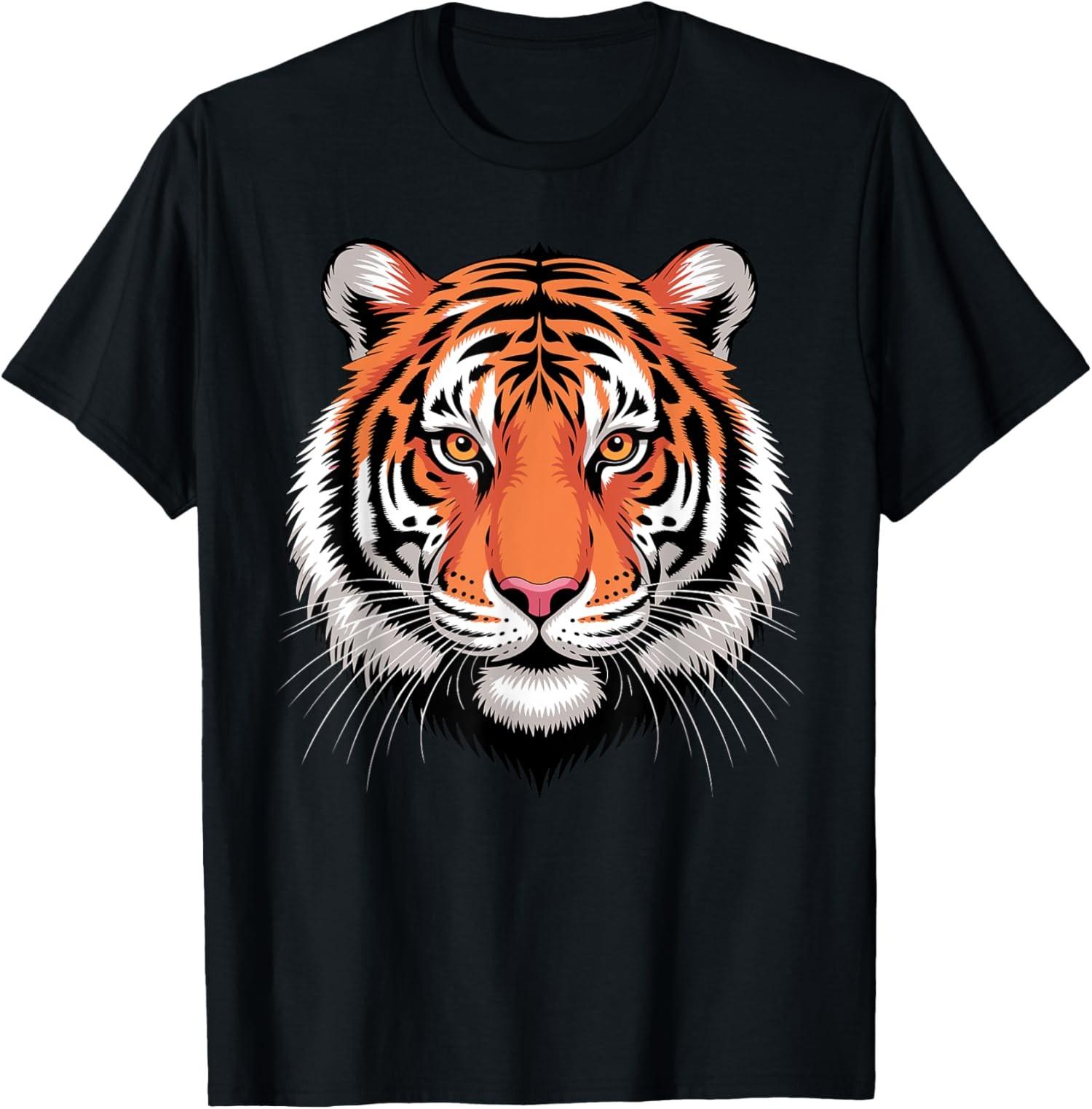Funny Tiger Costume Zoo Tiger Print Tiger Lover T-Shirt S разноцветный