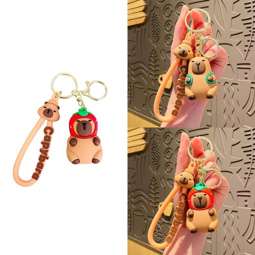 Cute Capybara Keychain Car Accessories Ideal For Parties And Gatherings