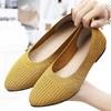 Women's summer shoes, shallow-mouth flat casual shoes, French style soft sole non-fatiguing single shoes.