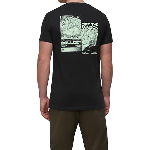 Mammut Massone Men's Wagon T-Shirt, Size S (1017-05203), Black