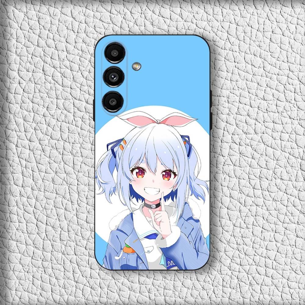U-Usada Anime P-Pekoras Phone Case For Samsung Galaxy A20,A21s,A22,A31,A32,A52,A53,A72,73,A80 Soft Black Cover