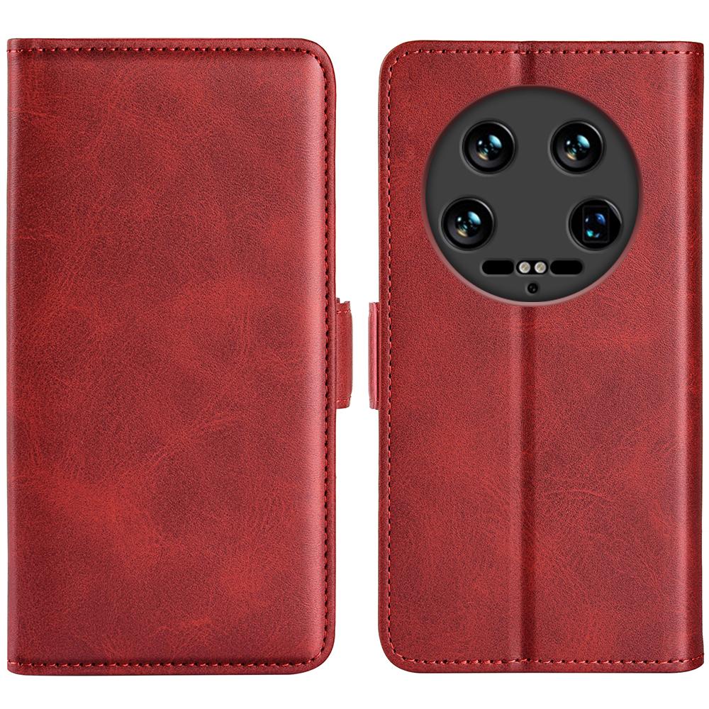 For Xiaomi 14 Ultra Phone Cover Magnetic Clasp Leather Phone Case with Wallet