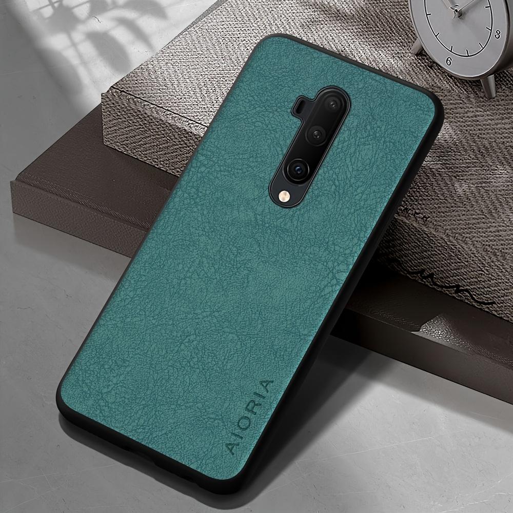 Phone Case: Luxury Retro Synthetic Leather Phone Case for Oneplus 9RT 9R 9 8 7 Pro US 6T 8T 7T Pro Matte Soft Bumper Hard Back Cover