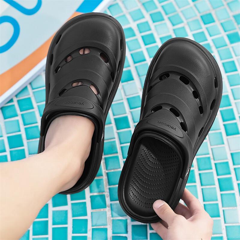 Yierkang Herren Sommer Anti-Rutsch Clogs