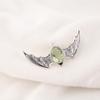 Green Amethyst Gemstone Jewelry, 925 Solid Sterling Silver Pendant, Adorable Amethyst Handmade Pendant Gift For Sister