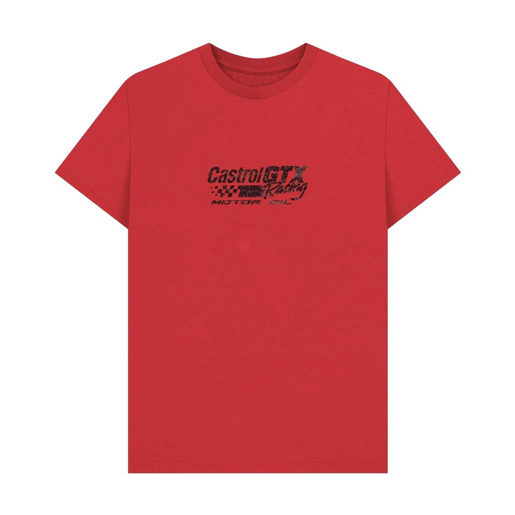 Castrol Unisex Adult GTX Auto Racing T-Shirt