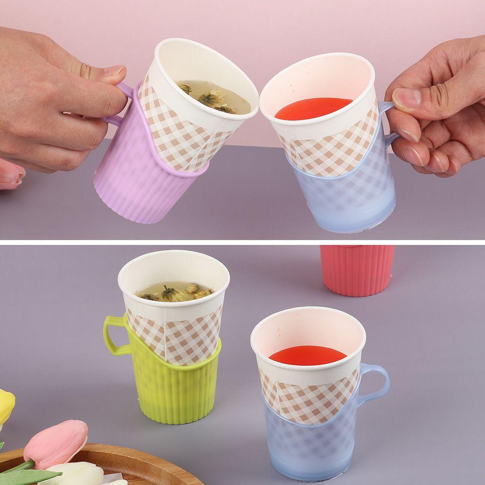 Reusable Thickening Creative Mug Sleeve Cup Holder Anti-scalding Gadgets Disposable Cup Accessories