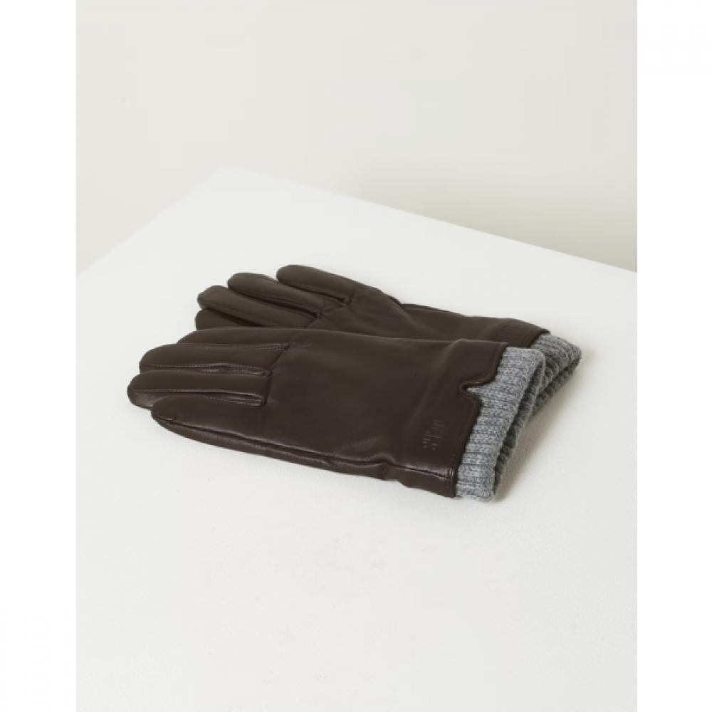 DakS Men S Brown Leather gloveS Dcgv5f150w3