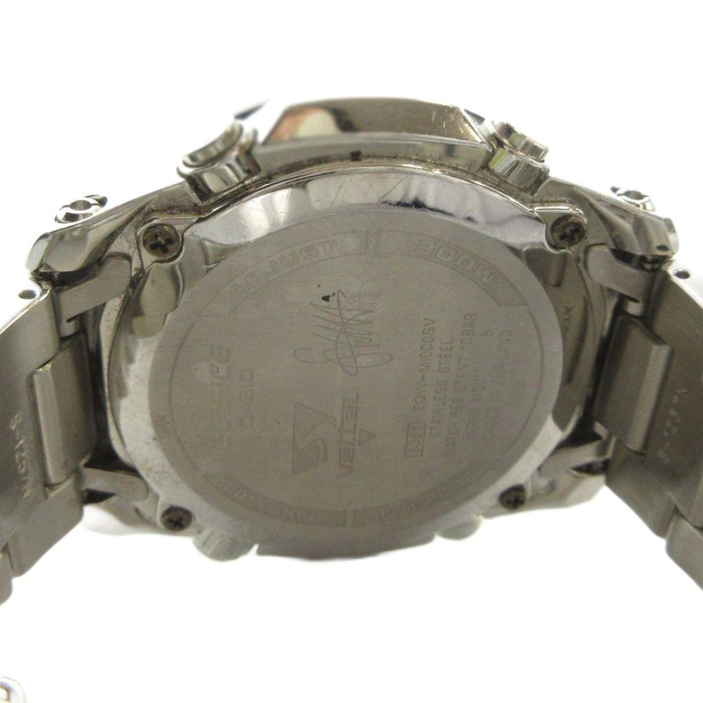 CASIO EDIFICE Tough Silver EQW-M1000SV Watch, Solar, Chronograph, Calendar, Date, Color, GY18 /MQ, Men's