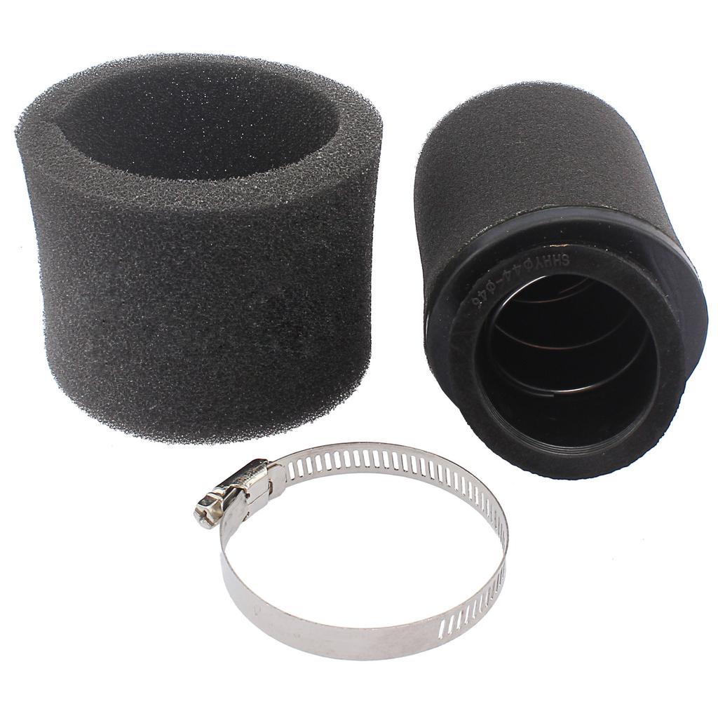 44mm 45mm 46mm Angled Air Filter Cleaner 50cc 70cc 90cc 110cc 125cc Motorcycle ATV Go Kart Moped Pit Dirt Super Pocket Mini Bike