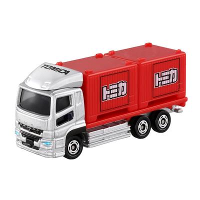 TAKARA TOMY Tomica 85 Mitsubishi Fuso Super Great Miniature Car Toy for Ages 3 and Up No. (Box)