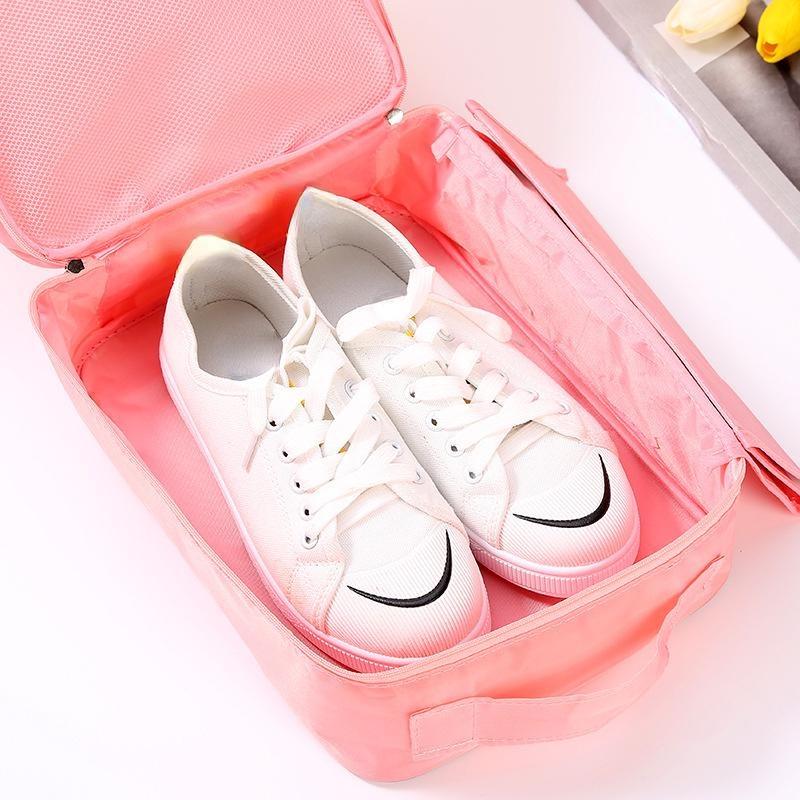 Borsa multifunzionale per scarpe impermeabili, comoda borsa da viaggio, borse organizer portatili in nylon, custodia per scarpe
