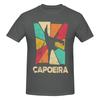 Unisex Funny Martial Arts Kickboxing Capoeira Vintage T Shirt Streetwear Oversized Oneck Cotton Sleeve Custom Unisex Clothing