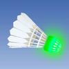 4pcs Light Weight LED Lighting Sport Badminton Night Training LED Glow Shuttlecocks For Outdoor Sports Easy to Use