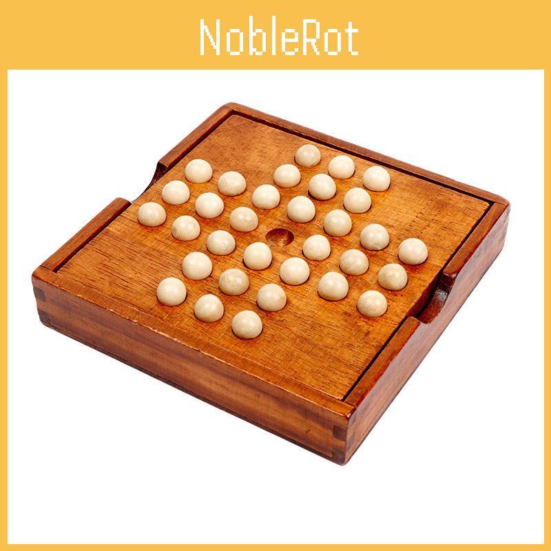 Premium Wooden Single Noble Chess Game For Kids Engaging Educational Play Experience