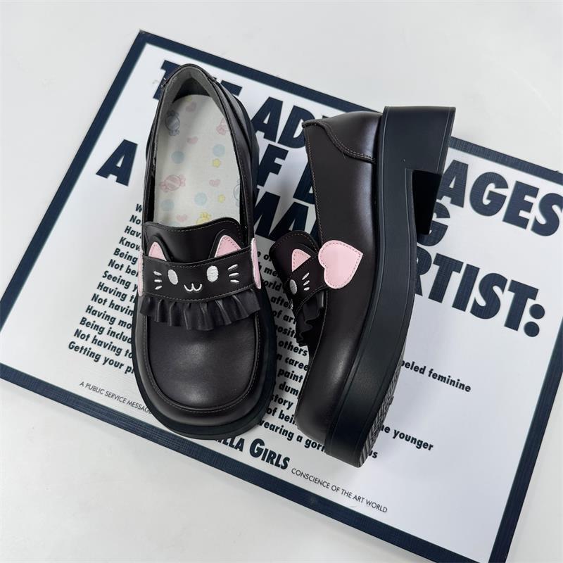 

Милые кожаные туфли в стиле колледжа лолита лолита туфли для униформы универсальные японские туфли на среднем каблуке с круглым носком на одном ремешке jk 40 коричневый