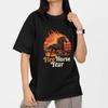 Feuerpferd Jahr T-Shirt Chinesisches Tierkreiszeichen Pferd Grafik Vintage Stil Tee