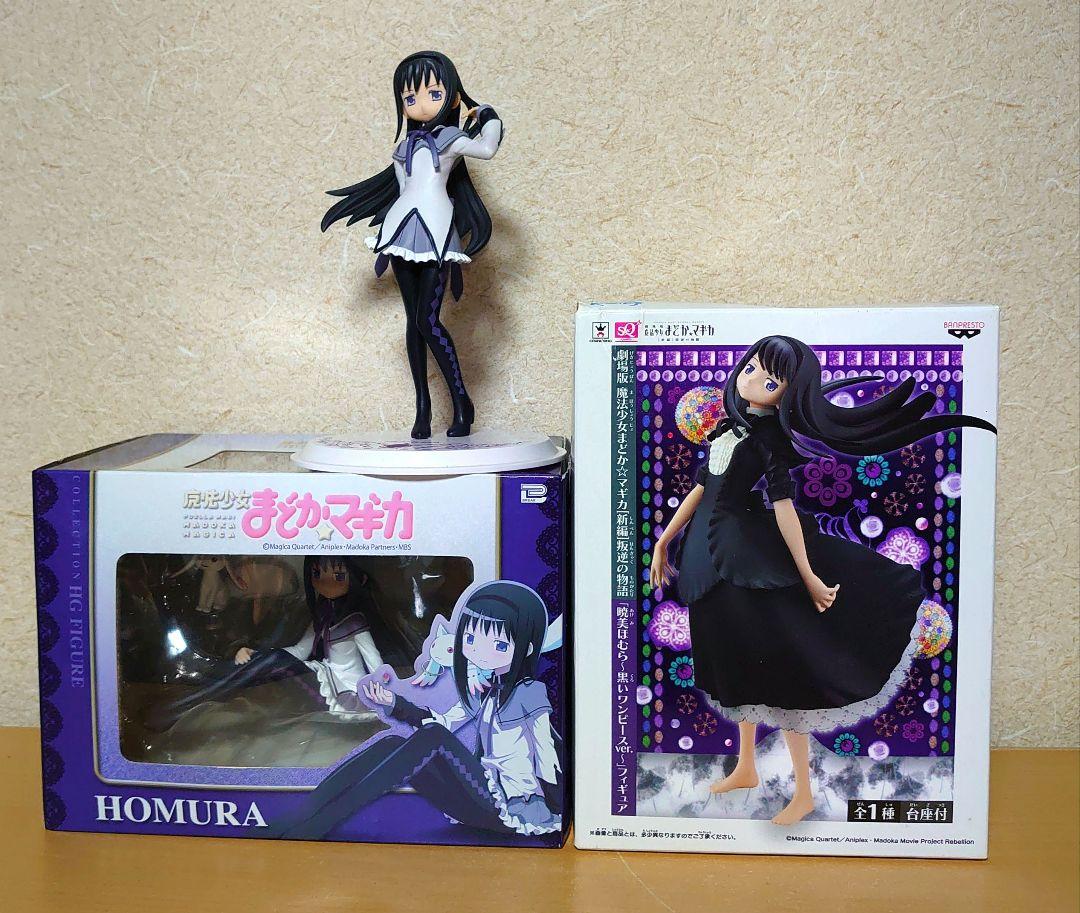 

[Б/У] Puella Magi Madoka Magica DX SQ HG Акеми Хомура Черная Фигурка в Цельном Костюме