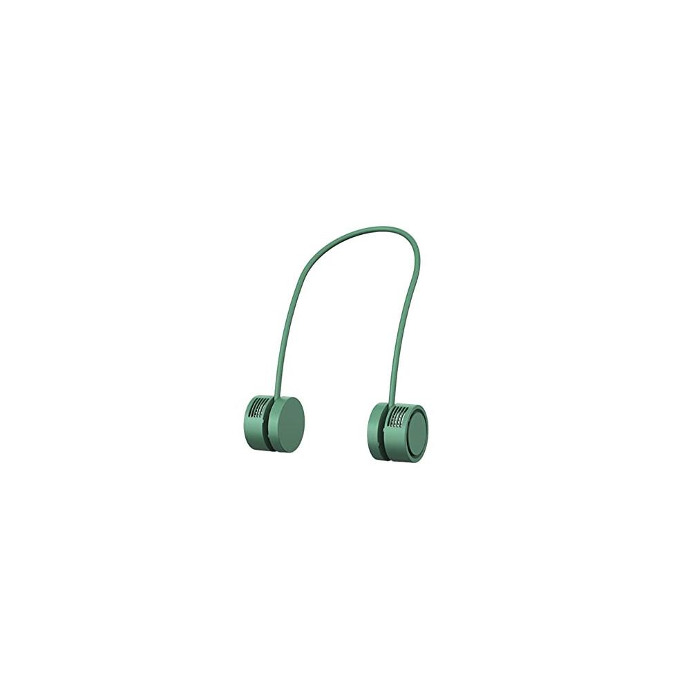VSULZVNU Tragbarer Handventilator 1600mAh Kühlender Nackenventilator Blätterlos