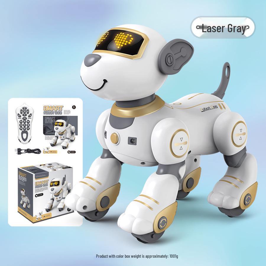 BG1533 Stunt Robot Dog: Electric Remote-Control Pet with Gesture Sensing and Somersault Capabilities.