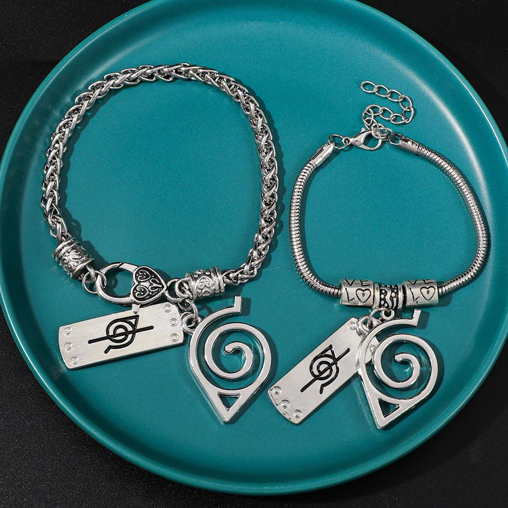 Naruto Akatsuki Symbol Legierungsarmband Für Anime-Fans Schmuck Geschenk