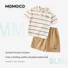 MOMOCO Boys' Casual Two-Piece Summer Set
