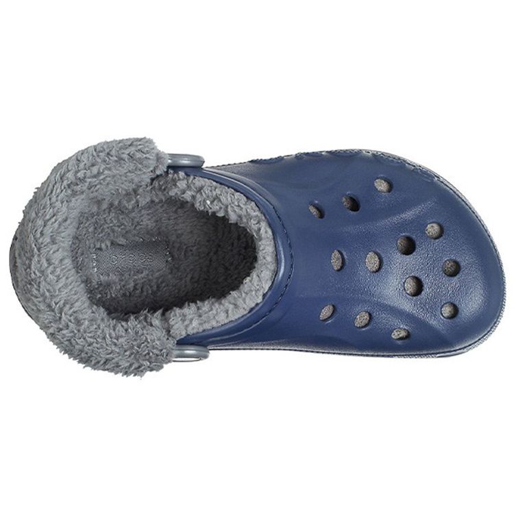 Crocs Classic Clog EVA Warm Plush Clogs Unisex clogs Blue Gray 206633-4HE