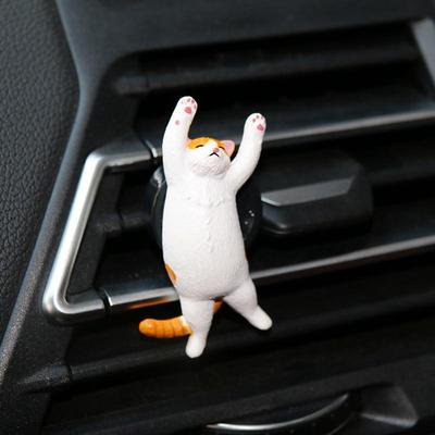 Car Air Fresheners Vent Clips Funny Corgi Car Air Vent Decoration Decorative Automotive Scent Diffuser Natural Scent Car Vent