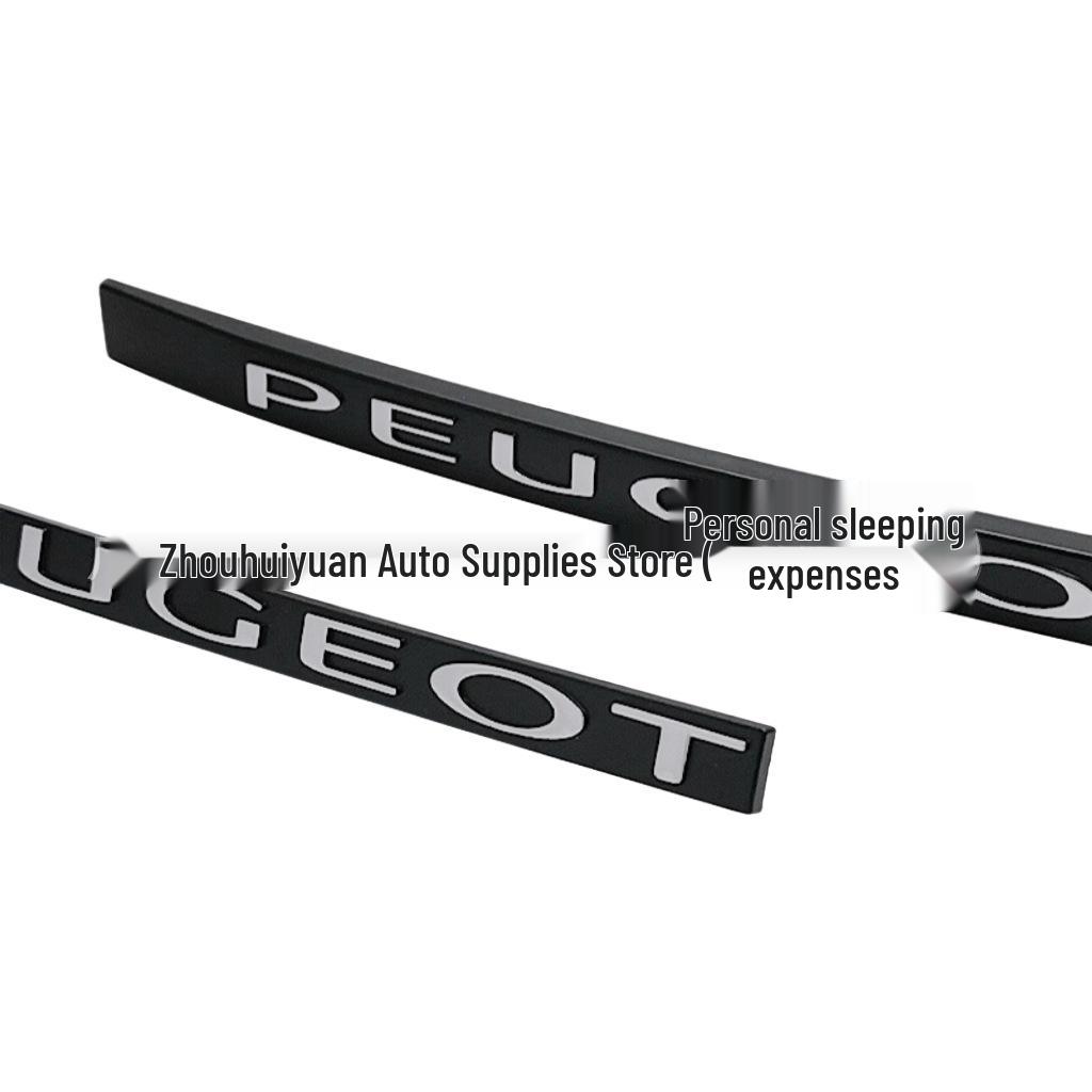 Front Bumper Grille French Badge for Peugeot 508/301