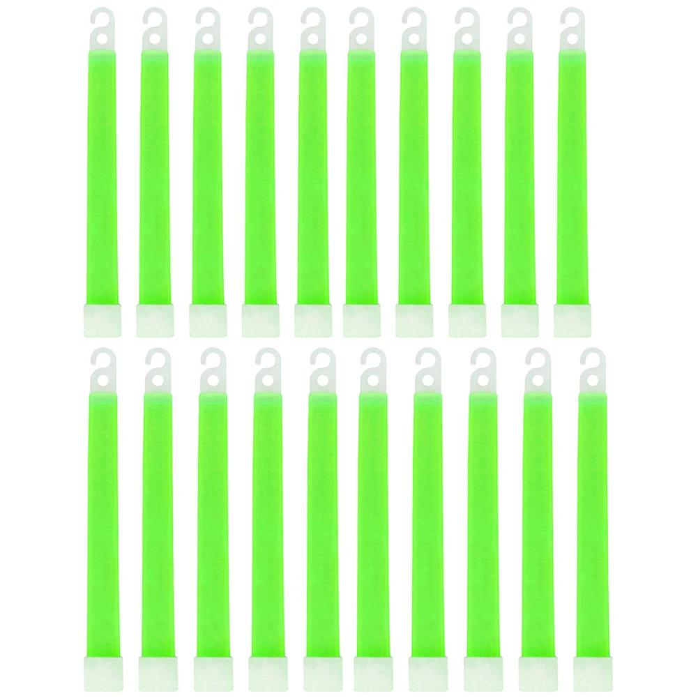 LED Glow Stick 6 Inch Survival Kit Military Glow Light Sticks Walking and Hiking Camping SOS Gear Outdoor Military Equipment
