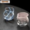 Handmade Blow Bubble Crystal Glass Tea Pitcher Japanese Fair Cup Cha Hai Justice Cup Dahongpao Fair Mug Teaset Supplies Craft