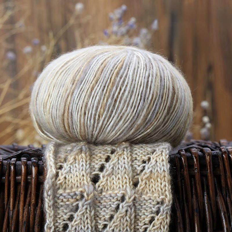 Ball Gradient Dyed Baby Special Wool Ball Scarf Wool Handmade DIY Soft Cotton Yarn Ball Knitting