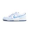 Nike Dunk Whispering Dusty Blue Abriebfest Niedrig geschnittene Skateboard-Schuhe Herren Weiß Blau IM2222-101(Team836-)