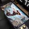 PC Gamer A-Assassin's Creed Computertisch XXL Mauspadd Gaming Zubehör Schreibtischunterlage Tastatur Mauspadd Schrank Groß 900x400