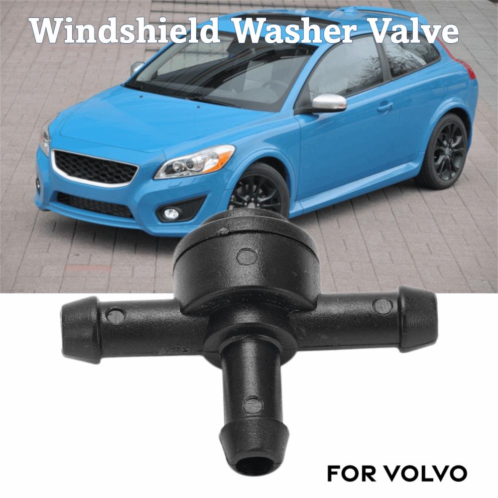 2/3 Way Windshield Washer Valve ABS Check Valve Washer Reliable Windscreen Washer Valve for Volvo