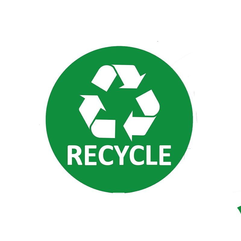 

1pc Recycle Bin Stickers Automatic Trash Can Decor Removable Garbage Container Vinyl Decals Living Room Kitchen Accessories (as the picture,1PCS)