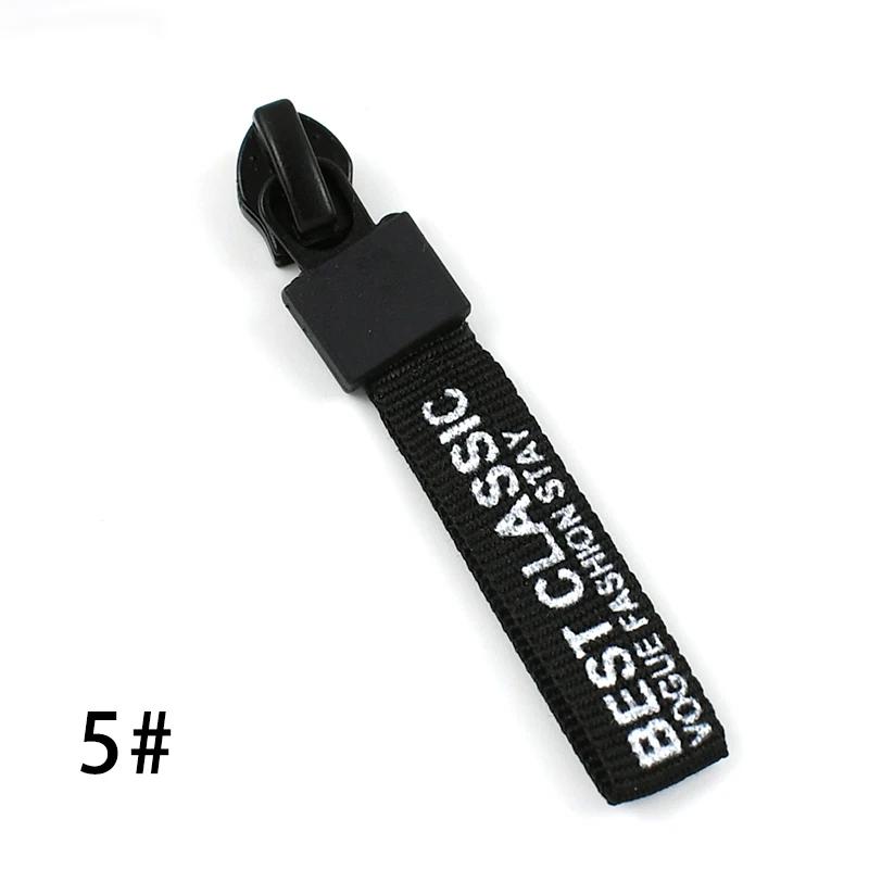10-50 szt. #3 #5 #8 #10 Wodoodporne suwaki do zamków odwróconych do zamków nylonowych Kurtka Namiot Pociągacz do zamka Główka Naprawa Akcesoria do szycia