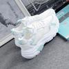 Mesh Hollowed-out Small White Shoes Women Summer Mesh Shoes Joker Thick-soled Breathable Sneakers