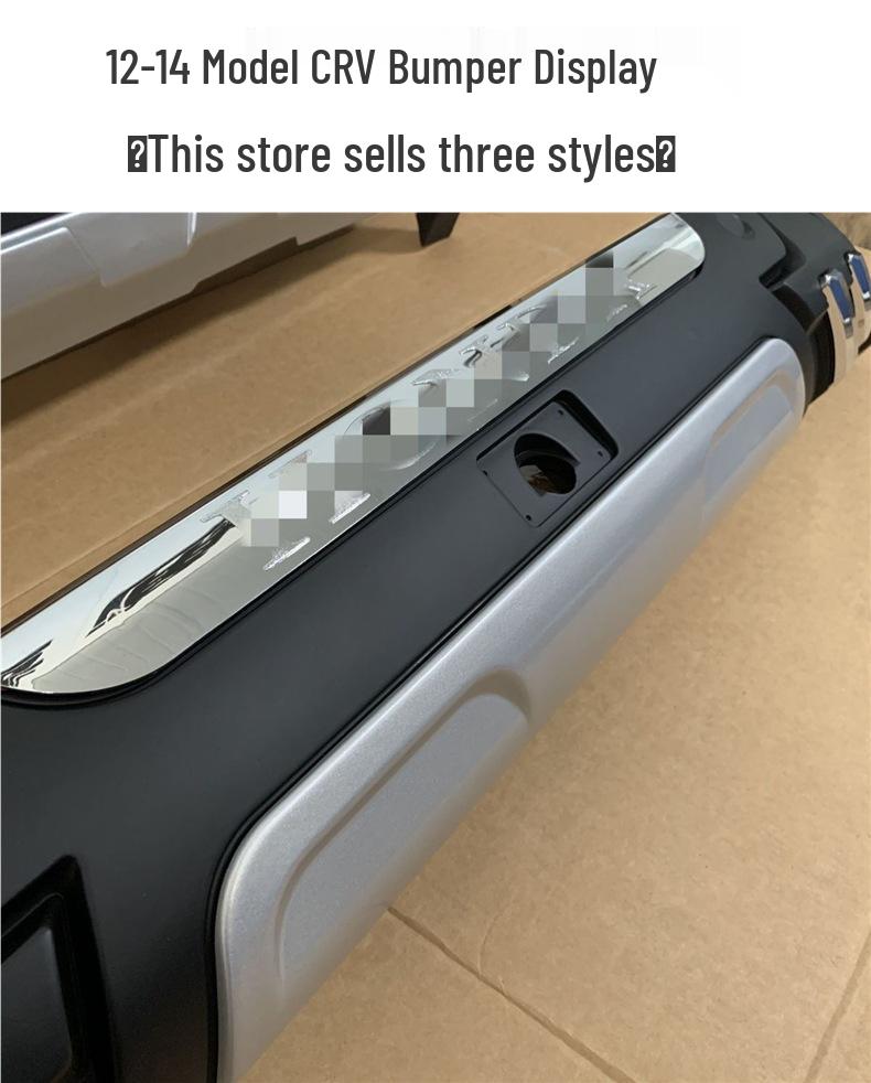 Front and Rear Bumper Parts for Honda CRV (2010-2023), 12CRV Front Guard, Rear Bumper