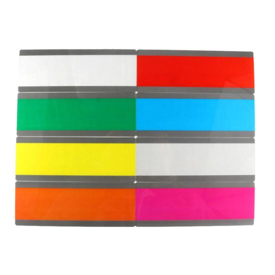 Guided Reading Strips Colored Overlay Highlight Bookmark Reading Tracking Ruler Help with Dyslexia for Children And Teaching Supply