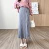 Women's Knitted Half Length Skirt Autumn/Winter Slimming Hip Hugging Split Skirt