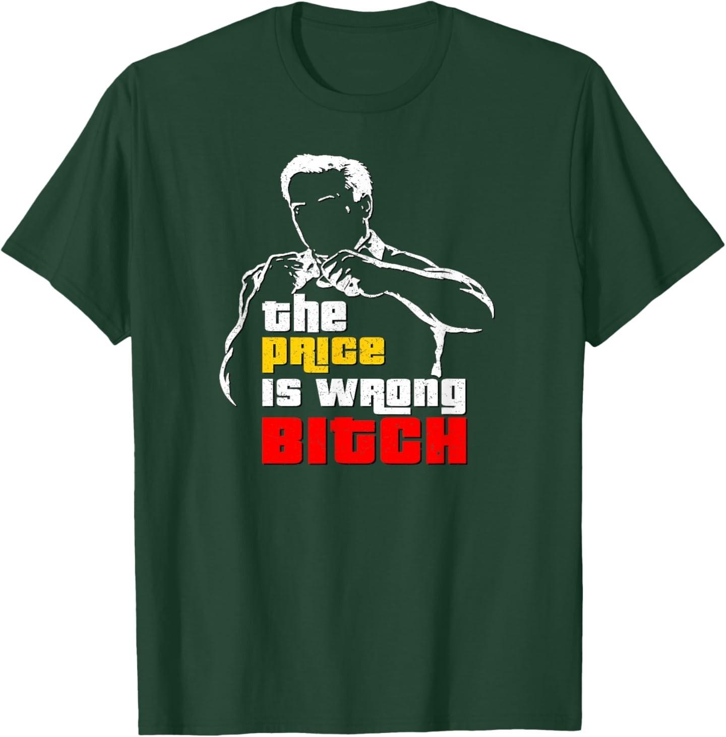 Vintage The Price is Wrong Bitch - Happy Bob Golf Movie TPIR T-Shirt Unisex T-Shirt XL