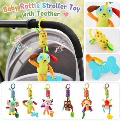 Baby Spielzeug Beißring Auto Anhänger Wind für Kinderzimmer Kinderwagen