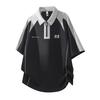 Tops Are Loose And Breathable Sports Large Size Men's Casual Half-zip Short-sleeved T-shirts