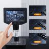 1000X 4.3 inch 1080P 8 Error Coin Brazing Microscope LCD USB Digital Microscope Adjustable LED Light Soldering Repair Magnifier