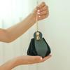 Drawstring Jewelry Storage Pouch Solid Color Velvet Drawstring Bag  Jewelry Storage